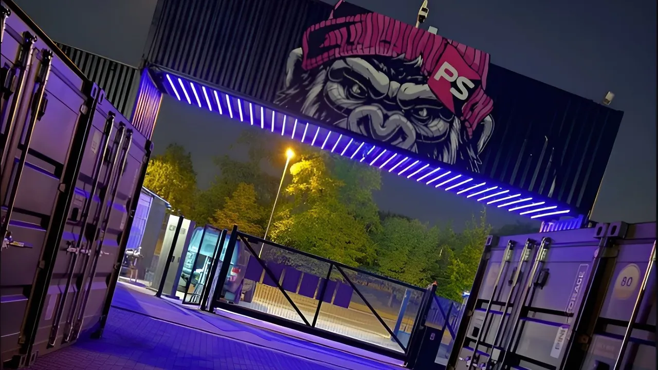 Pink Storage in Birmingham, England